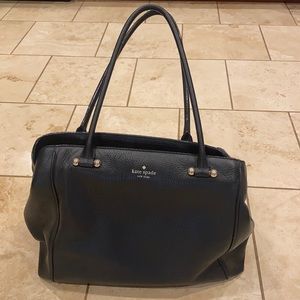 Kate Spade black shoulder bag-excellent condition-used a couple times.